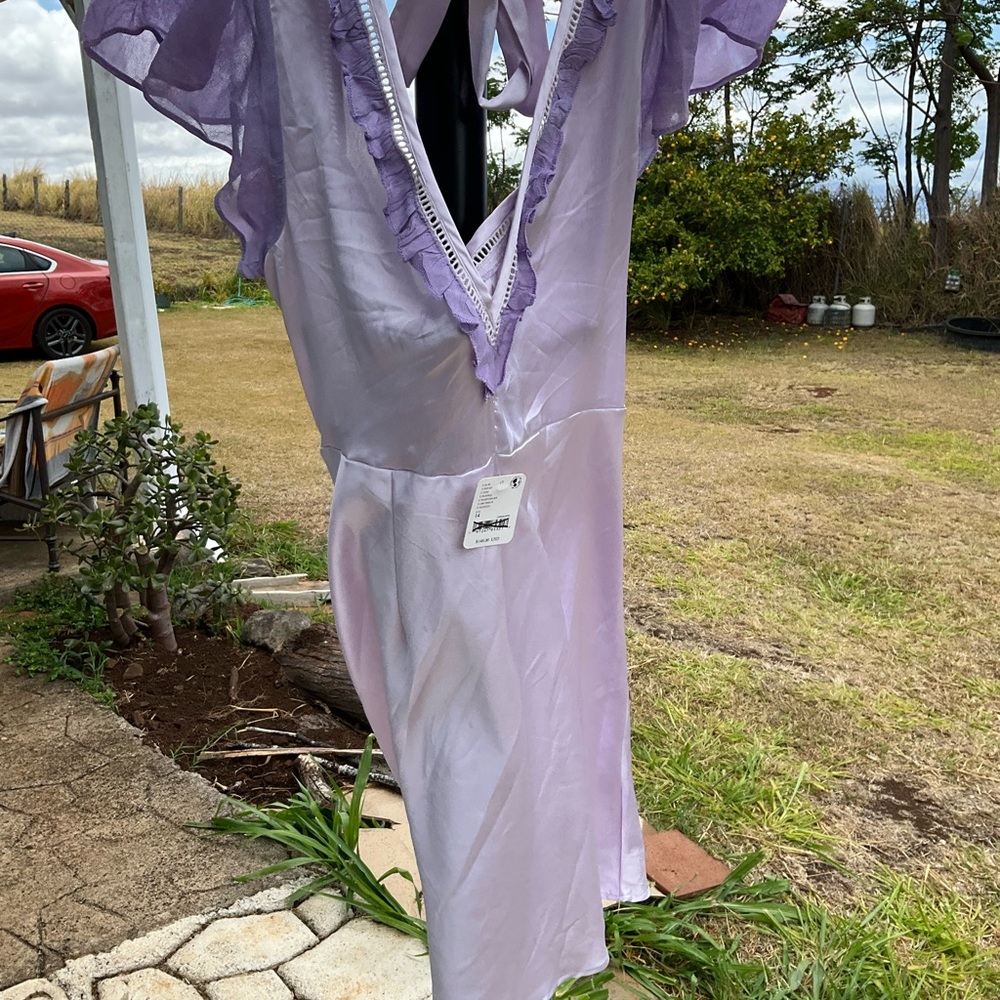 Free People Lavender Mini Dress - Picture 15 of 15